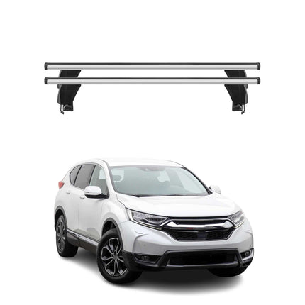 Menabo Dachträger Grundtäger für Honda CR-V mk5 2017-2022 50kg Alu Silber 2 tlg