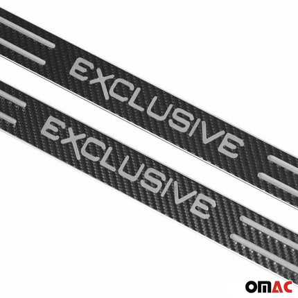 Einstiegsleisten Türschweller Exclusive für Fiat Grande Punto 2005-2009 Chrom 2x