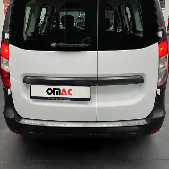 Ladekantenschutz Stoßstange für Dacia Dokker 2012-2022 Edelstahl Chrom gebürstet