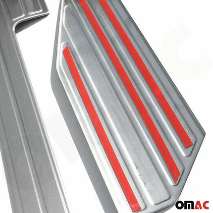 Einstiegsleisten Türschutzleisten für VW Amarok 2010-2020 Wolf Special Edelstahl