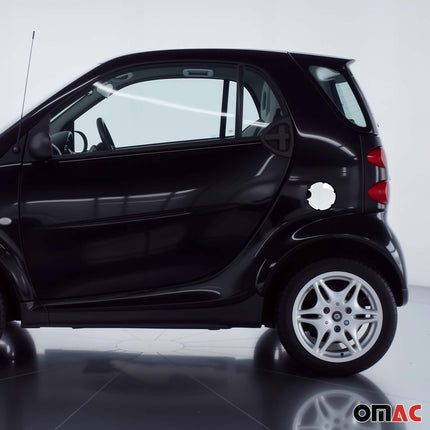 Tankdeckel Blenden Tankverschluss für Smart ForTwo 1998-2007 Edelstahl Chrom