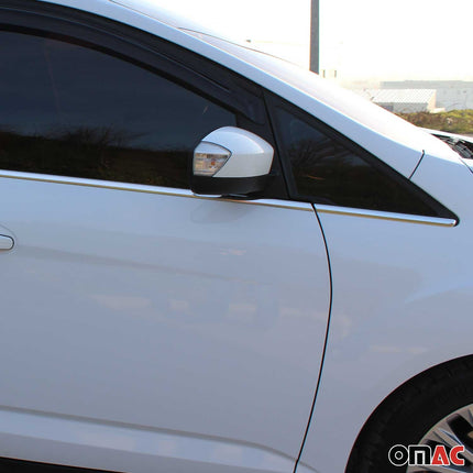 Fensterleisten Zierleisten für Ford C-Max 2010-2019 Edelstahl Chrom 8tlg