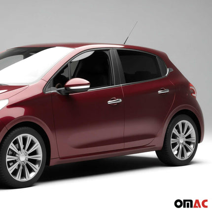 Chrom Türgriff Blende für Citroen C4 2004-2010 2-Tür Edelstahl 4tlg