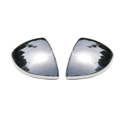 Spiegelkappen Spiegelabdeckung für Fiat Punto Evo 2008-2012 Edelstahl Chrom