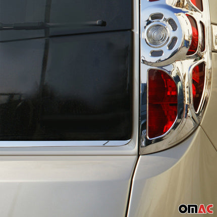 Kofferraumleiste Heckklappe Leiste für Opel Combo D 2012-2018 Edelstahl Chrom