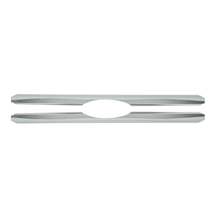 Kühlergrill Leisten Grillleisten für Ford Transit 2006-2014 Edelstahl Chrom 2x