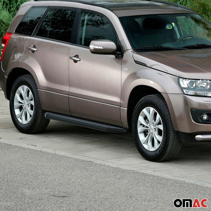 Trittbretter Seitenschweller für Suzuki Grand Vitara 2005-2016 ABE Alu