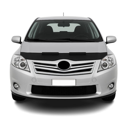 Haubenbra Steinschlagschutz Bonnet Bra für Toyota Auris 2010-2012 Schwarz Halb