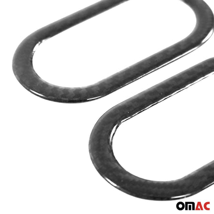 Blinkerrahmen Blinker für VW Passat B5.5 2000-2005 Kohlefaser Carbon Schwarz 2x