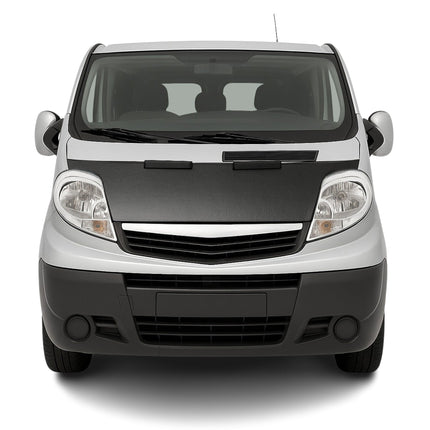 Haubenbra Steinschlagschutz Bonnet Bra für Renault Trafic 2001-2014 Carbon Halb