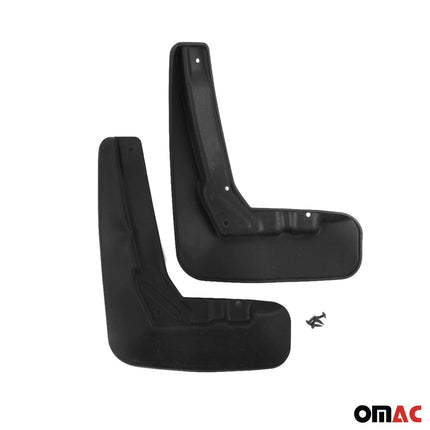 Schmutzfänger Spritzschutz Kotflügel für VW Polo 2009-2014 Kunststoff Schwarz 4x