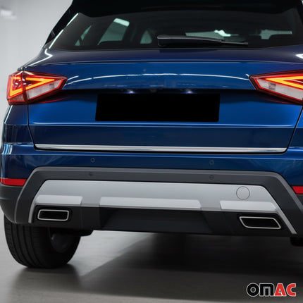 Kofferraumleiste Heckleiste für Seat Arona 2017-2026 Untere Chrom Edelstahl