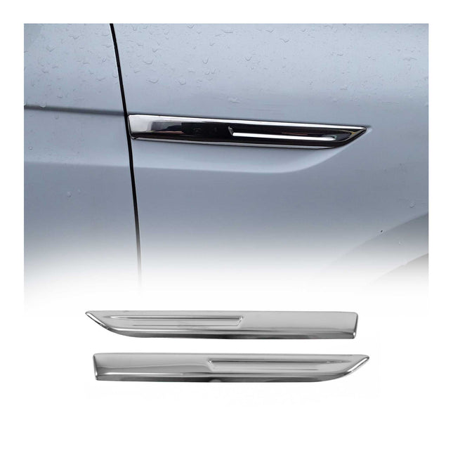 Seitentürleiste Türleisten Türschutzleiste für Renault Megane 2015-2020 Chrom 2x