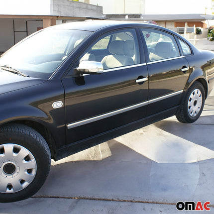 Seitentürleiste Türleisten Türschutzleiste für VW Passat SW 1997-2005 Chrom 4x
