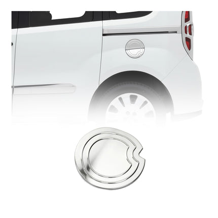 Tankdeckel Blenden Tankverschluss für Opel Combo D 2012-2018 Edelstahl Chrom