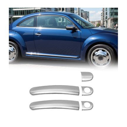 Chrom Türgriff Blende für Seat Ibiza 2008-2017 2-Tür Edelstahl 5tlg