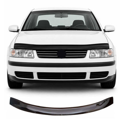 Motorhaube Deflektor Steinschlagschutz für VW Passat B5 1996-2001 Schwarz