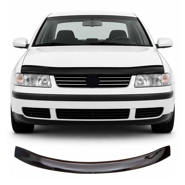 Motorhaube Deflektor Steinschlagschutz für VW Passat B5 1996-2001 Schwarz
