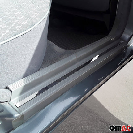 Einstiegsleisten Türschweller für Mercedes W201 1982-1993 Edelstahl Chrom 4tlg