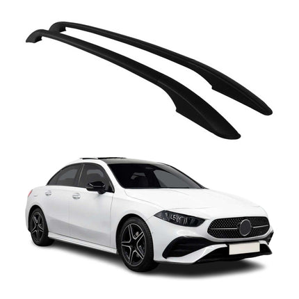 Alu Dachreling Relingträger für Mercedes A Klasse W177 2018-2026 Schwarz