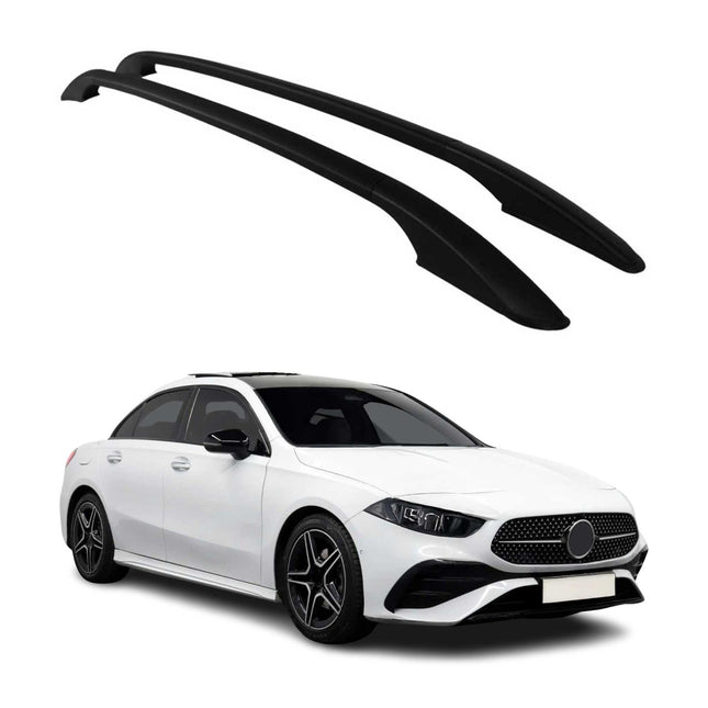 Alu Dachreling Relingträger für Mercedes A Klasse W177 2018-2026 Schwarz