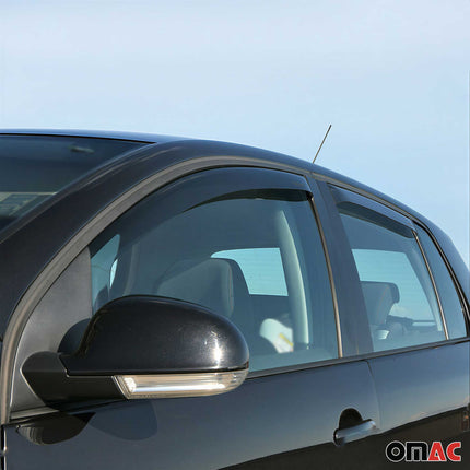 Windabweiser Regenabweiser für Audi Q3 8U 2011-2018 Dunkel Acryl 2tlg