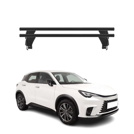 Menabo Dachträger Grundträger für Lexus LBX 2024-2026 Alu Schwarz 2tlg