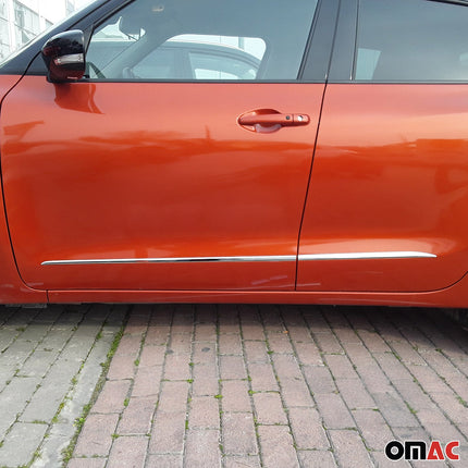 Seitentürleiste Türleisten Türschutz Chrom für Opel Frontera OV24 2024-2026 4x