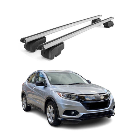 Dachträger Gepäckträger für Honda HR-V RU 2014-2020 Grunträger ABE Alu Grau