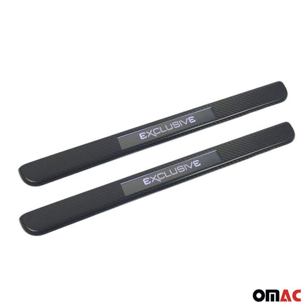 Einstiegsleisten Exclusive Türschwellerleisten Auto Carbon 2x 45Cm