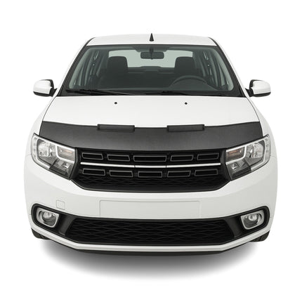Haubenbra Steinschlagschutz Bonnet Bra für Dacia Logan 2012-2021 Carbon Halb