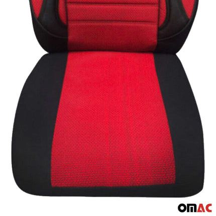 Schonbezüge Sitzschoner Sitzbezüge für Opel Combo Vivaro Arena Movano Rot 5Sitz