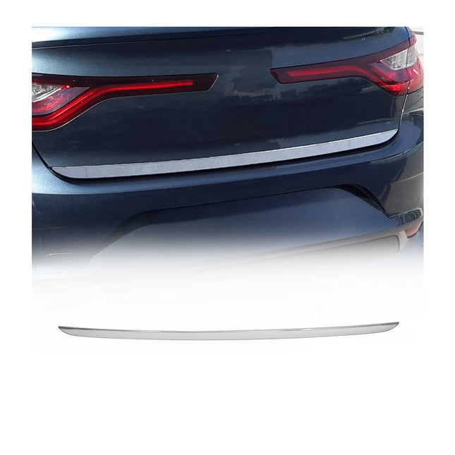 Kofferraumleiste Heckklappe Leiste für Renault Megane 2016-2022 Edelstahl Chrom
