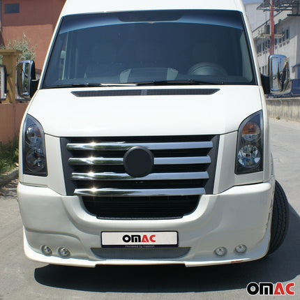 Kühlergrill Leisten Grillleisten für VW Crafter 2006-2012 Edelstahl Chrom 5tlg