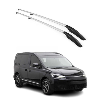 Dachreling Dachgepäckträger Relingträger für VW Caddy 2020-2026 Kurzer Alu