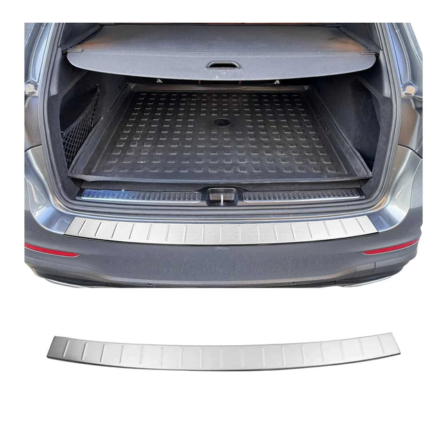 Ladekantenschutz Stoßstangenschutz für Mercedes GLC X253 2015-25 Chrom Gebürstet