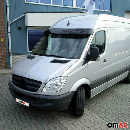 Sonnenblende Motorhaube Deflektor Set für Mercedes Sprinter W906 2013-2018 2tlg