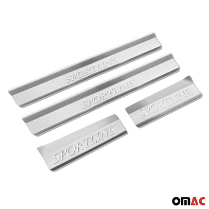 Einstiegsleisten Türschweller für BMW 3er E46 1998-2007 Edelstahl Chrom 4tlg