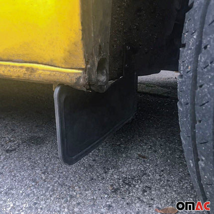 Schmutzfänger Kotflügel für VW T5 Transporter Multivan 2003-2015 ABS Schwarz 2x