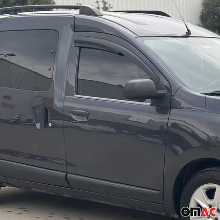 Fensterleisten Zierleisten für Dacia Dokker 2012-2021 Edelstahl Chrom 2tlg