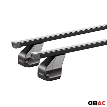 Menabo Dachträger Grundtäger für Citroen C4 Aircross 2012-2017 75kg Schwarz 2x