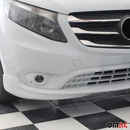 Stoßstange Front Spoiler Lipe für Mercedes Vito W447 2014-2019 ABS Grundiert