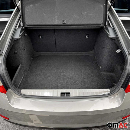 Ladekantenschutz Stoßstange für Skoda Octavia III Kombi 2013-19 Edelstahl Chrom