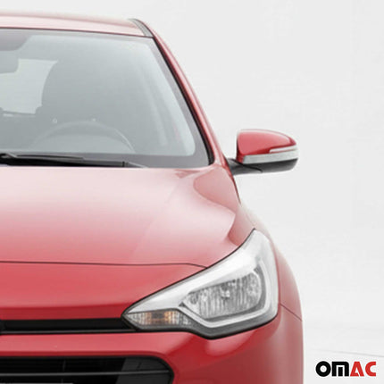 Spiegelkappen Leiste für Hyundai i20 2014-2020 Edelstahl Chrom 2tlg