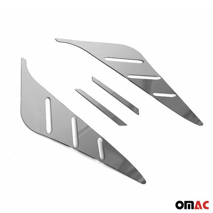 Spoiler Leiste Kofferraum Leiste für Hyundai Kona 2017-2020 Edelstahl Chrom 4x