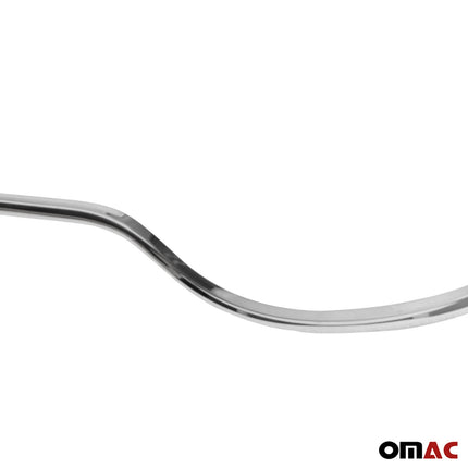 Kühlergrill Leisten Grillleisten für Hyundai i30 2011-2018 Edelstahl Chrom 1tlg