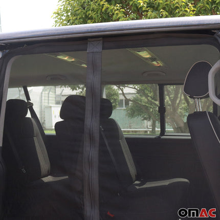 Moskitonetz Magnetisch Insektenschutz für Renault Trafic 2001-2014 Schwarz 1tlg