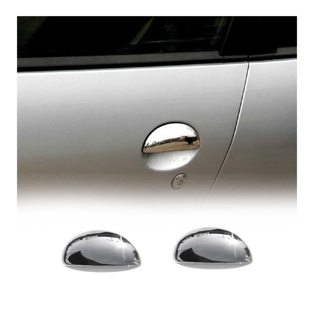 Chrom Türgriff Blende für Citroen C1 2005-2014 2-Tür Edelstahl 2tlg