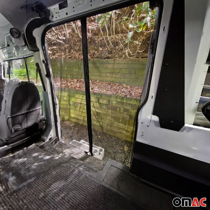 Moskitonetz Magnetisch Insektenschutz für Ford Transit MK7 2015-2026 Schwarz