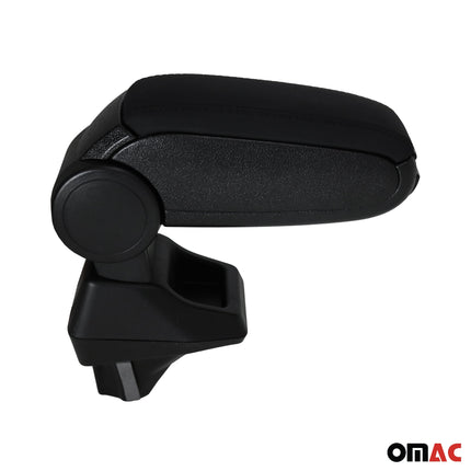 Mittelarmlehne Armlehne für Opel Corsa F 2019-2022 Pre-FL PU-Leder ABS Schwarz